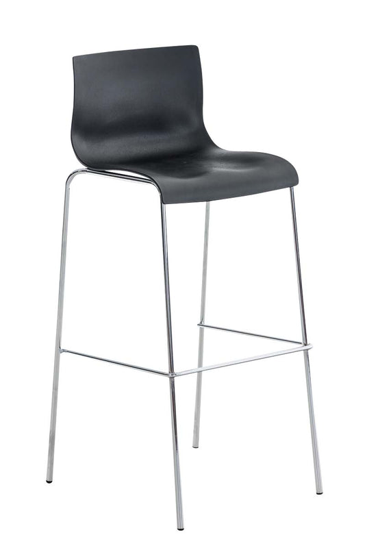 Scaun de bar Hover cadru din plastic cu 4 picioare