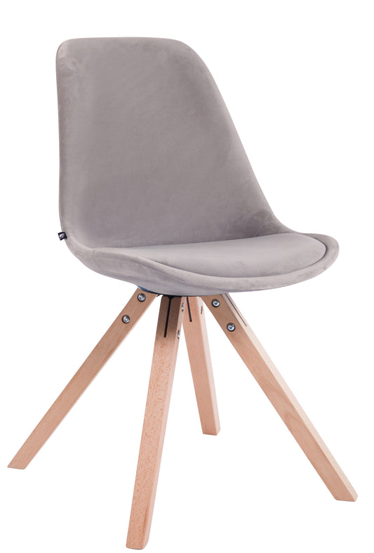 Scaun vizitator Toulouse catifea pătrat