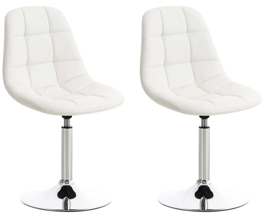 Set de 2 scaune Emil imitație de piele