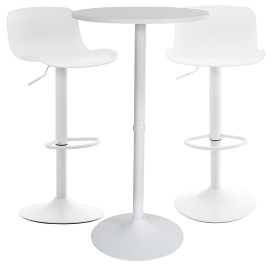 Masă de bar set de 2 Medora