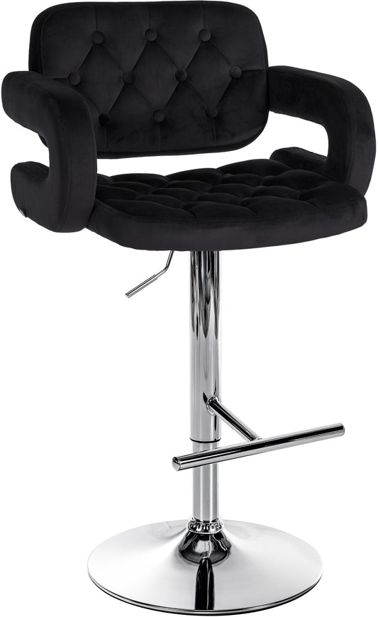 Taburet de bar din catifea Dublin