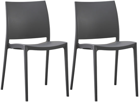 Set de 2 scaune de grădină Meton