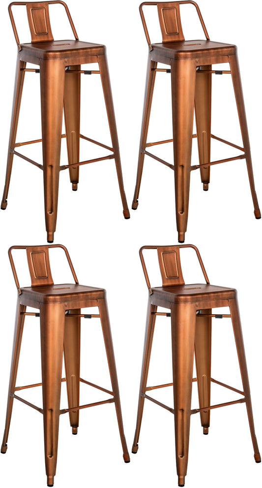 Set de 4 scaune de bar Mason