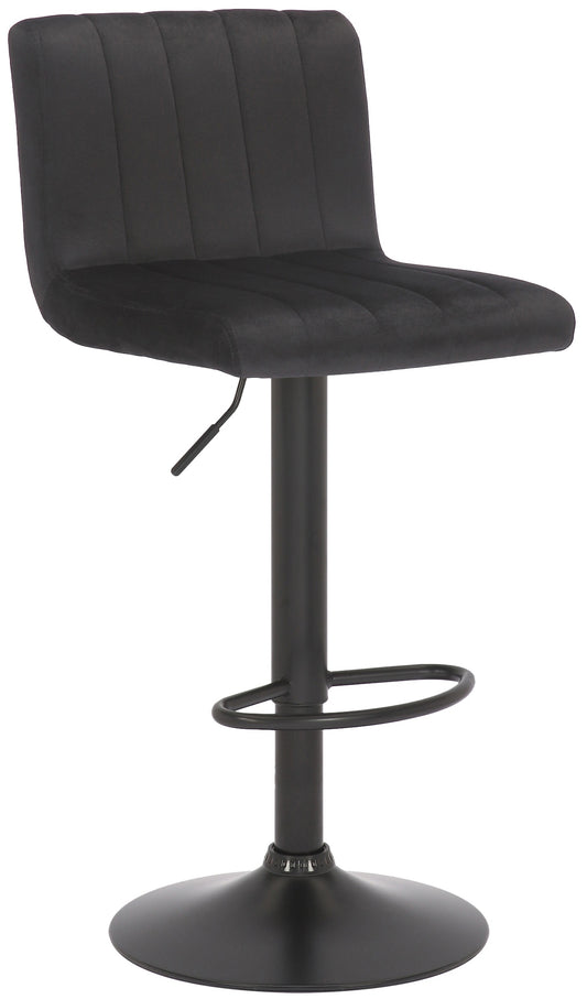 Taburet de bar Jamie din catifea