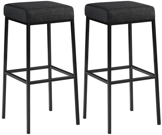 Set de 2 scaune de bar Montreal acoperire tesatura